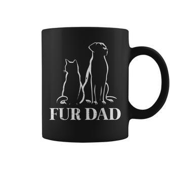 Fathers Day Fur Dad Dog Cat Papa Daddy Pet Lover Owner Men Coffee Mug - Thegiftio UK