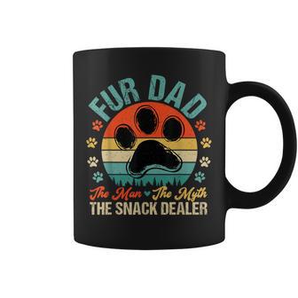 Fathers Day Fur Dad The Man Myth Snack Dealer Men Coffee Mug - Thegiftio