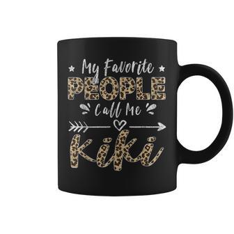 My Favorite People Call Me Kiki Leopard Coffee Mug - Thegiftio UK