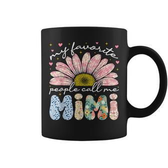 My Favorite People Call Me Mimi Grandma Women Coffee Mug | Seseable UK