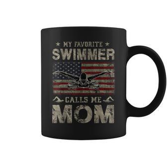 My Favorite Swimmer Calls Me Mom Coffee Mug - Thegiftio UK