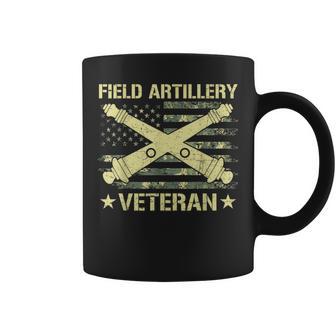 Field Artillery Veteran Flag American Camouflage Us Military Coffee Mug - Thegiftio UK