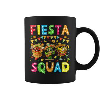 Fiesta Squad Cinco De Mayo Mexican Taco Cactus Women Coffee Mug | Mazezy