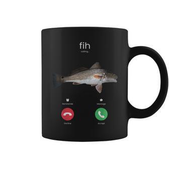 Fih Calling スペルミスフィッシュ 電話を受け入れる 魚 コーヒーマグ - Kawaiitshirt