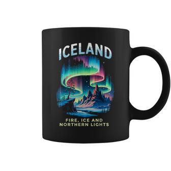 Fire Northern Light Scandinavia Viking Icelandic Iceland Coffee Mug - Thegiftio