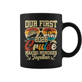 Our First Cruise 2026 Together Family Trip Matching Couples Coffee Mug - Thegiftio