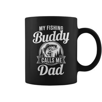 My Fishing Buddy Calls Me Dad Son Angler Father Coffee Mug | Seseable UK