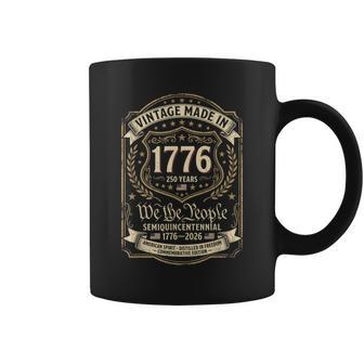 Flag Vintage 250 Years American 1776 2026 250Th Usa Birthday Coffee Mug - Thegiftio UK