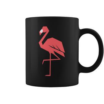 Flamingo In The Pocket Tropical Bird Lovers Coffee Mug - Thegiftio UK