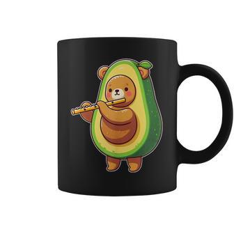 Flauta De Oso Aguacate Taza de café - Regaloses