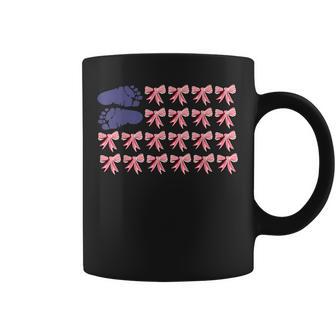 Footprint Coquette Mother Baby Nurse 4Th July Usa Flag Nicu Coffee Mug - Thegiftio UK