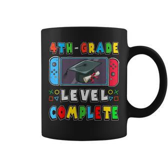 Fourth Grade Level Complete Last Day Of School Graduate Boys Coffee Mug - Thegiftio UK