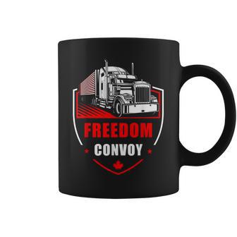 Freedom Convoy United Canada Truckers コーヒーマグ - Kawaiitshirt