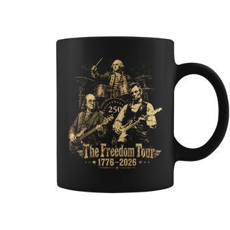 Freedom Tour 1776 Patriotic Lincoln Rock Band Drum Guitar Coffee Mug - Thegiftio UK
