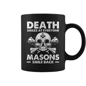 Freemasonkull Quote Deathmiles Mason ユーモア フリーメイソン コーヒーマグ - Kawaiitshirt