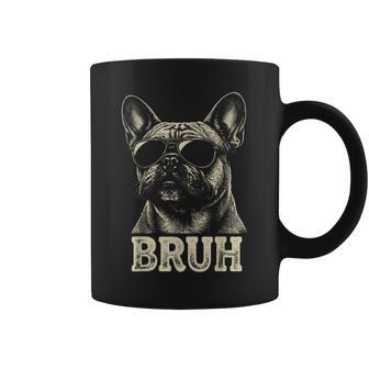 French Bulldog Sunglasses Bruh Dog Lovers Kids Ns Coffee Mug | Seseable UK