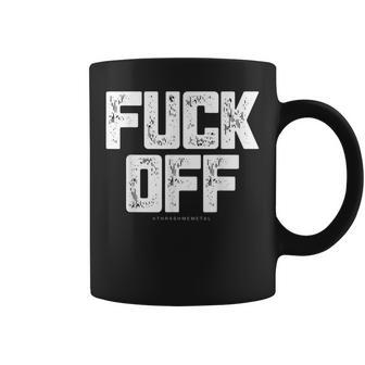 メンズ Fuck Off Thrash メタル コーヒーマグ - Kawaiitshirt
