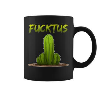 Fucktus Dedo Medio De Jardinero Taza de café - Regaloses