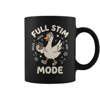 Full Stim Mode Goose Autism Awareness Adhd Stimming Coffee Mug - Thegiftio UK