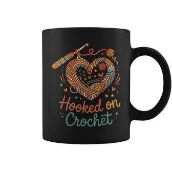 Fun And Cute Crochet Crochet Lover Yarn For Women Coffee Mug - Thegiftio UK