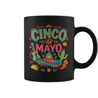 5 De Mayo Mexican Party Matching Cinco De Mayo Fiesta Coffee Mug | Mazezy