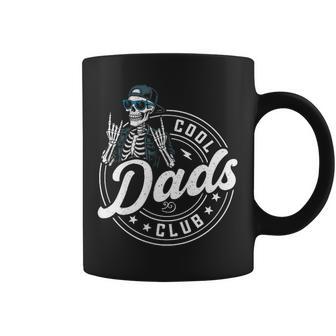 Cool Dads Club Skeleton Dad Father's Day Coffee Mug - Monsterry