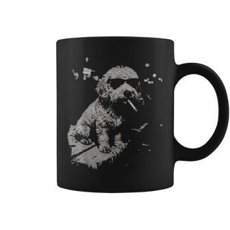 Dog Smoking Goldendoodle Coffee Mug - Thegiftio UK