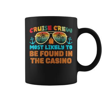 Family Cruise 2025 Most Likely To Cruise Crew Squad Coffee Mug - Thegiftio UK