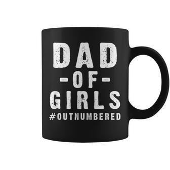 Father's Day From Daughters Dad Of Girls Cool Saying Coffee Mug - Thegiftio UK