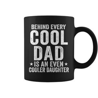 Fathers Day Quote For Dad From Daughter Cool Dad Coffee Mug - Thegiftio UK