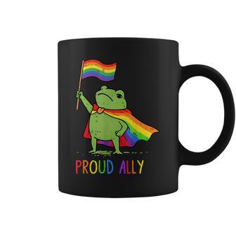 Frog Meme Proud Ally Pride Rainbow Lgbtq Gay Lesbian Coffee Mug - Thegiftio UK