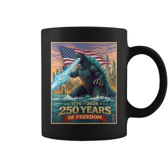 Kaiju Monster Japanese 250 Years 1776 2026 4Th Of July Coffee Mug - Thegiftio UK