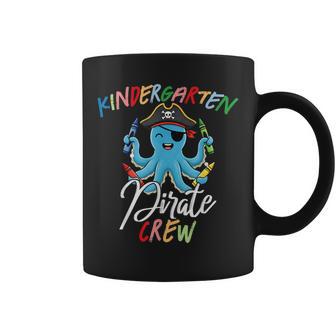 Kindergarten Teacher Student Octopus Pirate Crew Squad Coffee Mug - Thegiftio UK