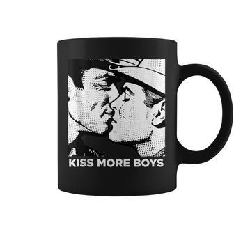 Kiss More Boys Rodeo Cowboys Gay Trans Rights Lgbt Coffee Mug - Thegiftio UK