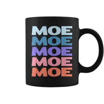 Modern Repeated Text Moe コーヒーマグ - Kawaiitshirt