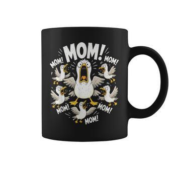 Mom Life Humor Mom Seagull Mom Coffee Mug - Thegiftio UK