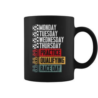 Monday Tuesday Thursday Practice Qualifying Race Day Coffee Mug - Thegiftio UK
