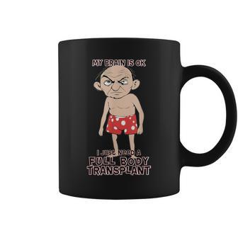 Old Age Man Needs New Body Transplant Sarcastic Joke Coffee Mug - Thegiftio UK