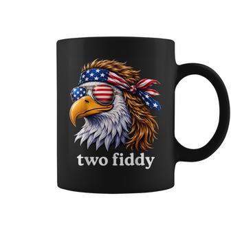 Patriotic Eagle Two Fiddy 4Th Of July Anniversary Us Coffee Mug - Thegiftio UK