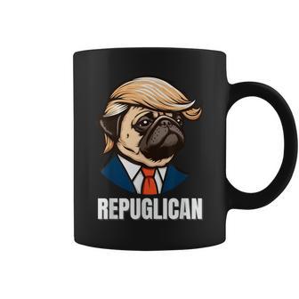 Republican Pug Political Dog Repuglican Women Coffee Mug - Thegiftio UK