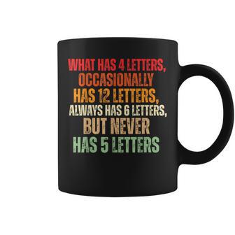 Riddle Wordplay Joke For Grammar Nerds And Teachers Coffee Mug - Thegiftio UK