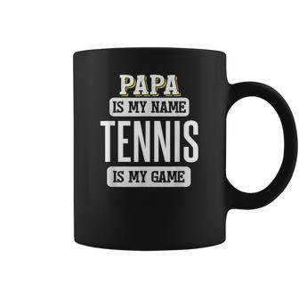 Tennis For Papa Fathers Day Coffee Mug - Thegiftio UK