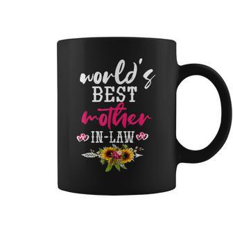 Worlds Best Mother-In-Law For Coffee Mug - Thegiftio UK