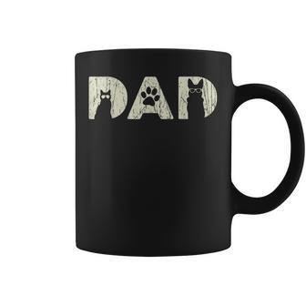 Fur Dad Pet Lover For Cat Dad And Dog Dad Dog Cat Coffee Mug - Monsterry