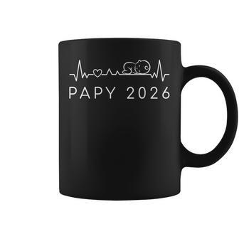 Futur Papy 2026 Battement De Cœur Annoncement Grossesse Tasse - Cadeauxyz