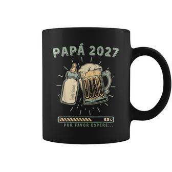 Futuro Papá 2027 Anuncio Papá Bebe En Camino Taza de café - Regaloses