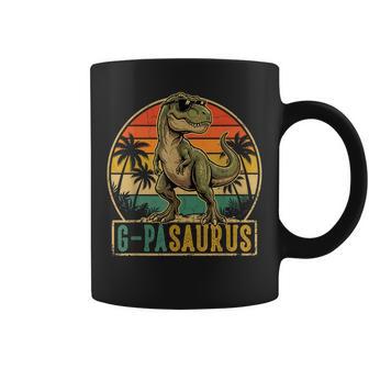 G-Pa Saurus Vintage T-Rex Dinosaur Fathers Day Coffee Mug - Thegiftio UK
