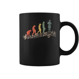 Gaitero Gaitas-Música Escocia Evolution Bagpipe Gaita Taza de café - Regaloses