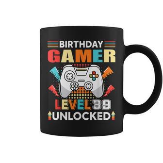 Gamer Level 39 Desbloqueado 39 Cumpleaños Gamer Gaming 39 Años Taza de café - Regaloses