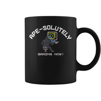 Gaming Ape ゲーミング エイプ 類人猿 猿 ゲーム 白 コーヒーマグ - Kawaiitshirt